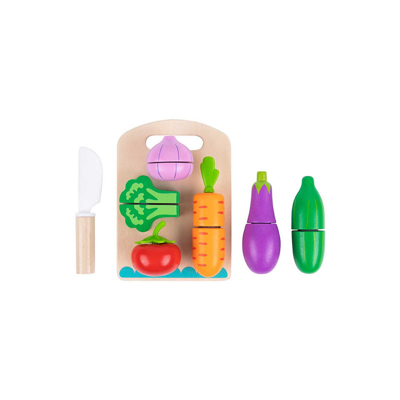 Tooky Toy cutting vegetables toy, imported from the UK