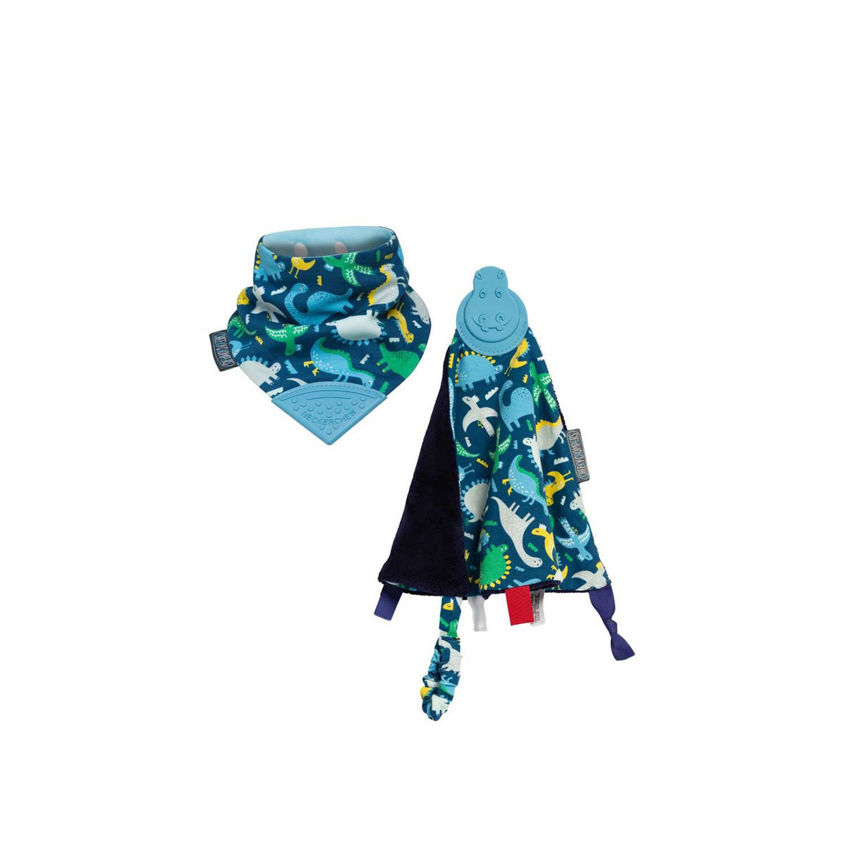 Cheeky Chompers Baby Dino teething chew pack, imported from the UK