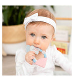 Cheeky Chompers Darcy the Elephant teething toy pack, imported from the UK