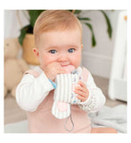 Cheeky Chompers Darcy the Elephant teething toy pack, imported from the UK