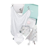 Cheeky Chompers newborn baby giftbox Silver Stars, imported from the UK