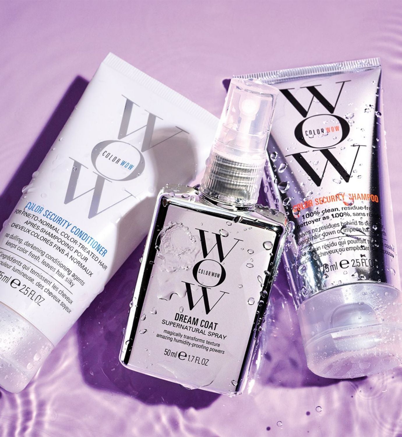 Color Wow Dream Smooth Travel Kit mini hair care set - British product