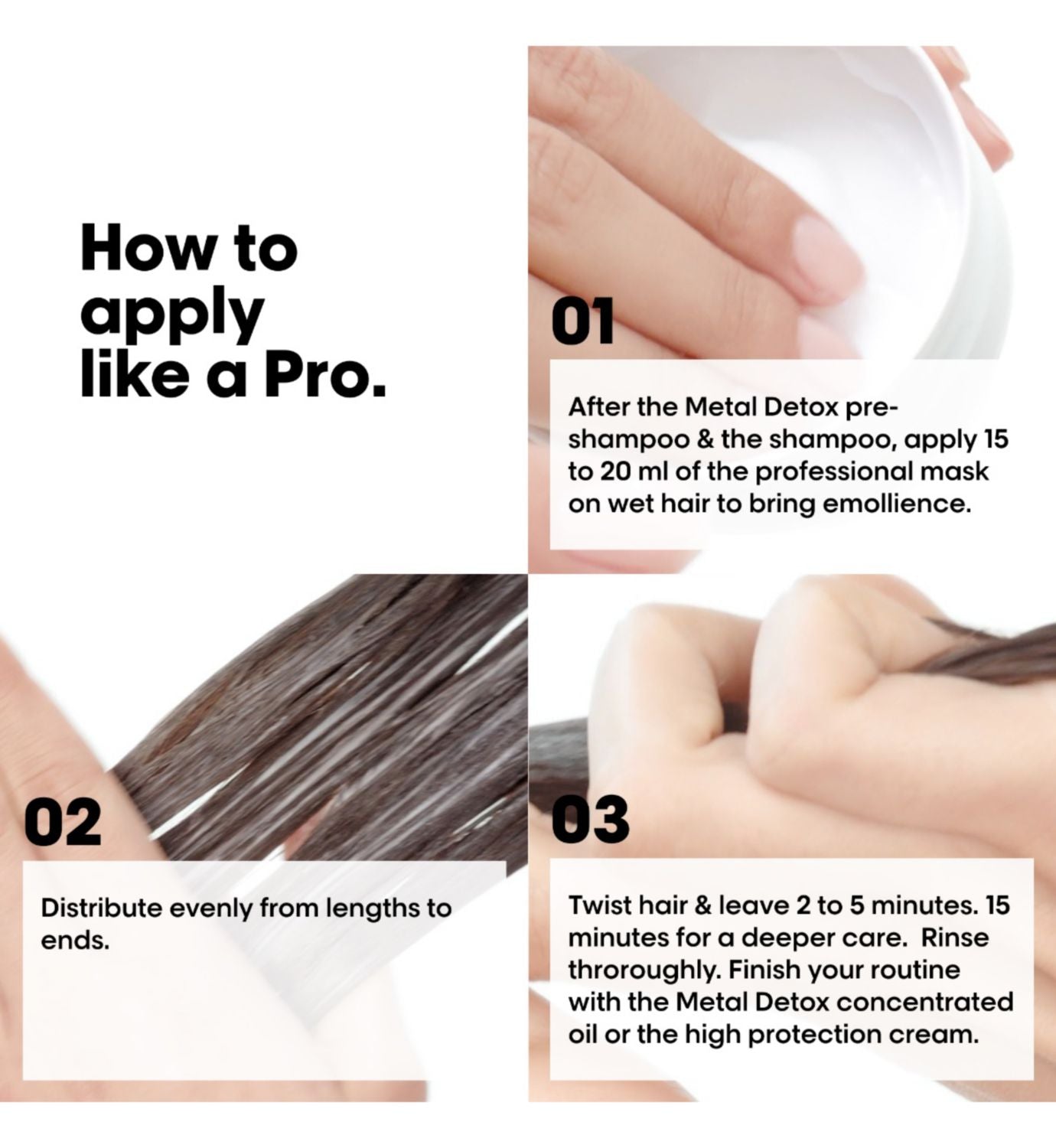 L'Oréal Professionnel Metal Detox hair mask 150ml, UK version