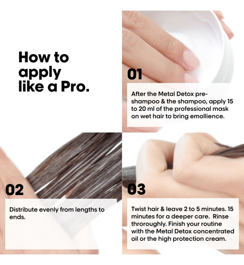 L'Oréal Professionnel Metal Detox hair mask 150ml, UK version