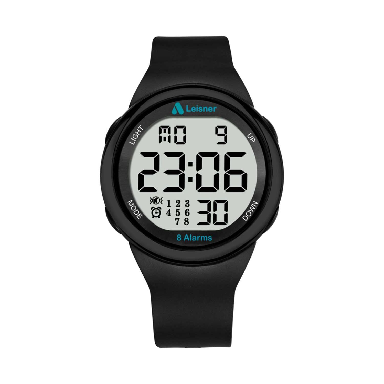 Pivotell 8 alarm vibrating watch with large display, UK version
