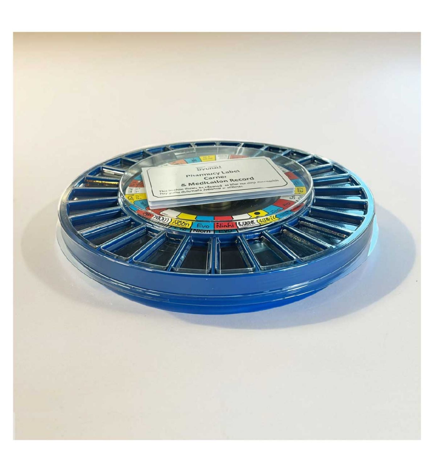 Pivotell automatic pill dispenser with 24 alarms - British product