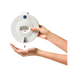 Pivotell Advance automatic pill dispenser with white lid, imported from the UK