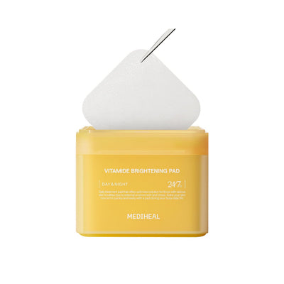 Boots Mediheal Vitamide Brightening Facial Toner Pads (100 Pads)- Buy online at McGrocer