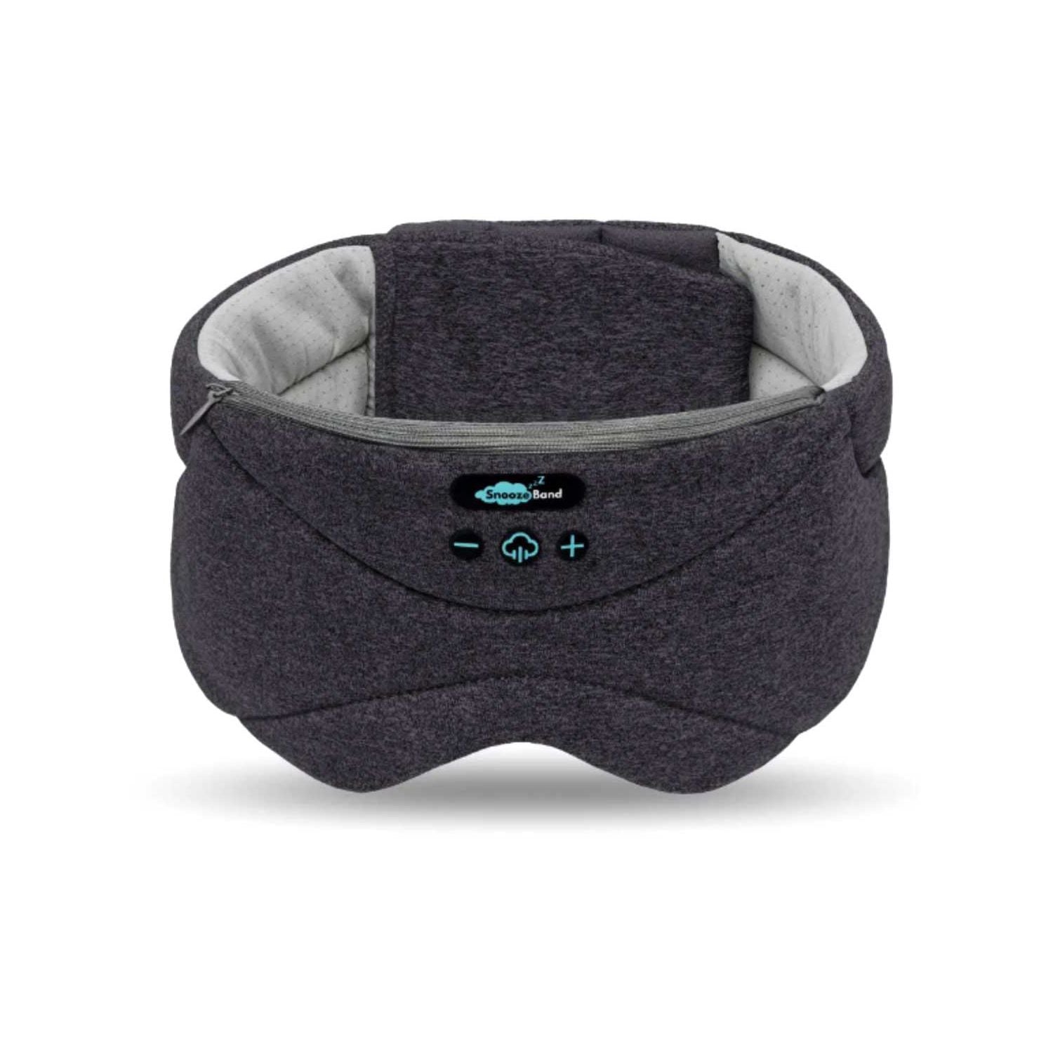 Snoozeband Deluxe Bluetooth sleep mask headphones charcoal - British product