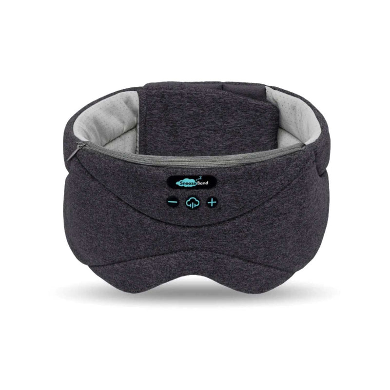Snoozeband Deluxe Bluetooth sleep mask headphones charcoal - British product