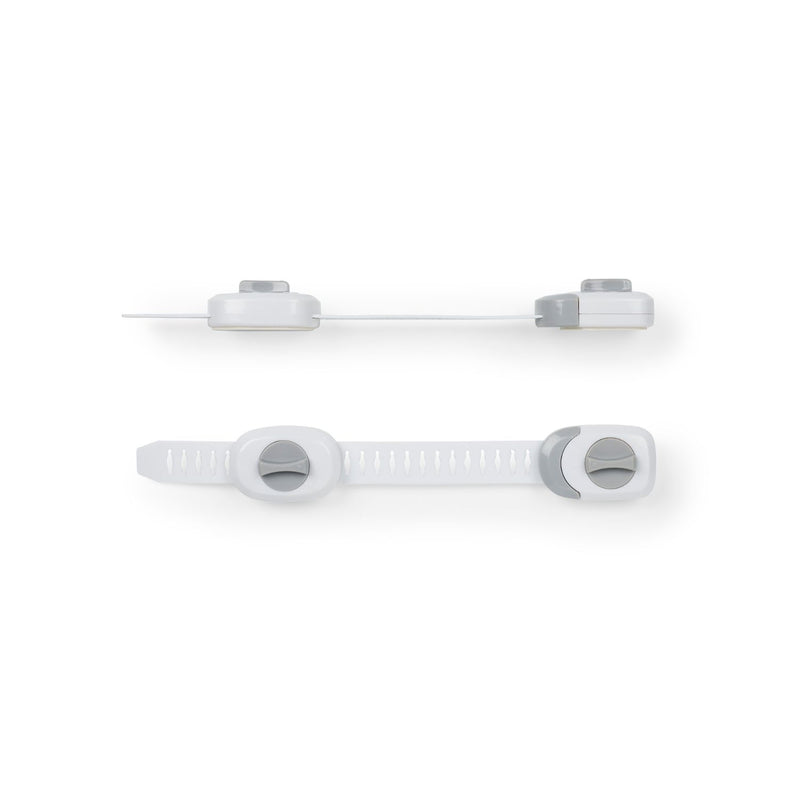 Nuby adjustable safety latches 2 pack - British product
