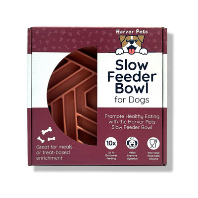 Boots Harver Pets Slow Feeder Enrichment Bowl for Dogs Pink- Buy online at McGrocer