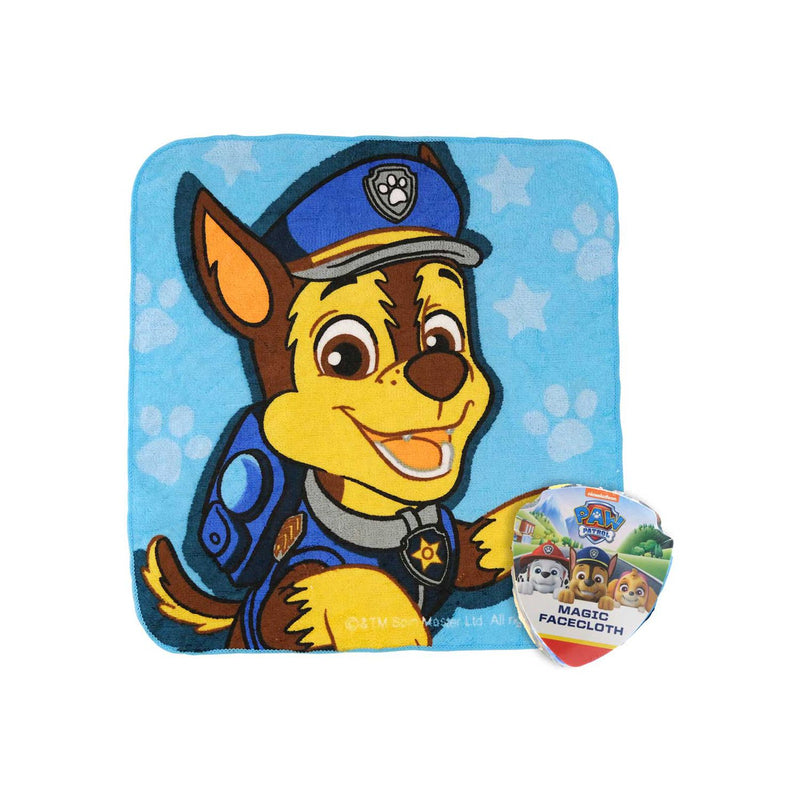 Paw Patrol magic facecloth, imported from the UK