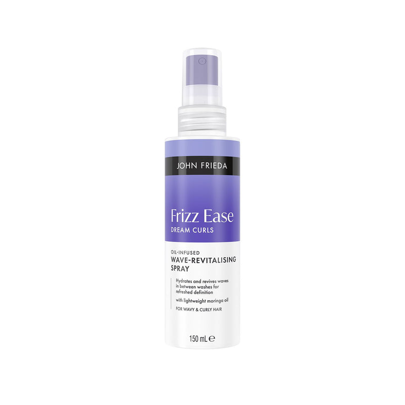 John Frieda Dream Curls wave revitalising spray 150ml, imported from the UK