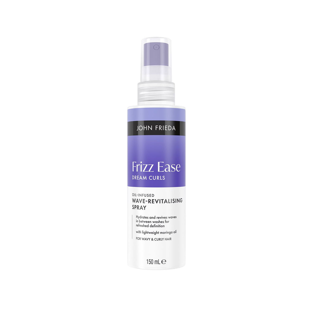 John Frieda Dream Curls wave revitalising spray 150ml, imported from the UK