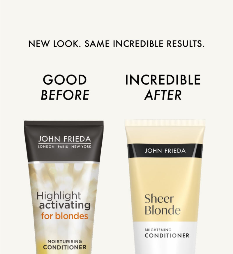John Frieda sheer blonde brightening conditioner 250ml (British brand)