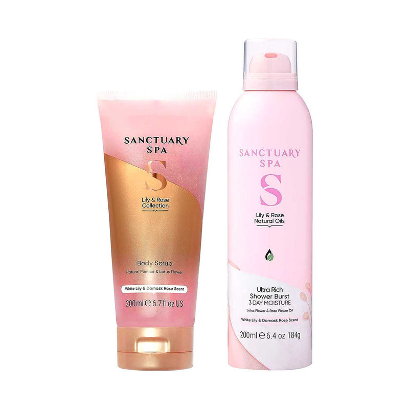 Sanctuary Spa body wash Lily & Rose - British product