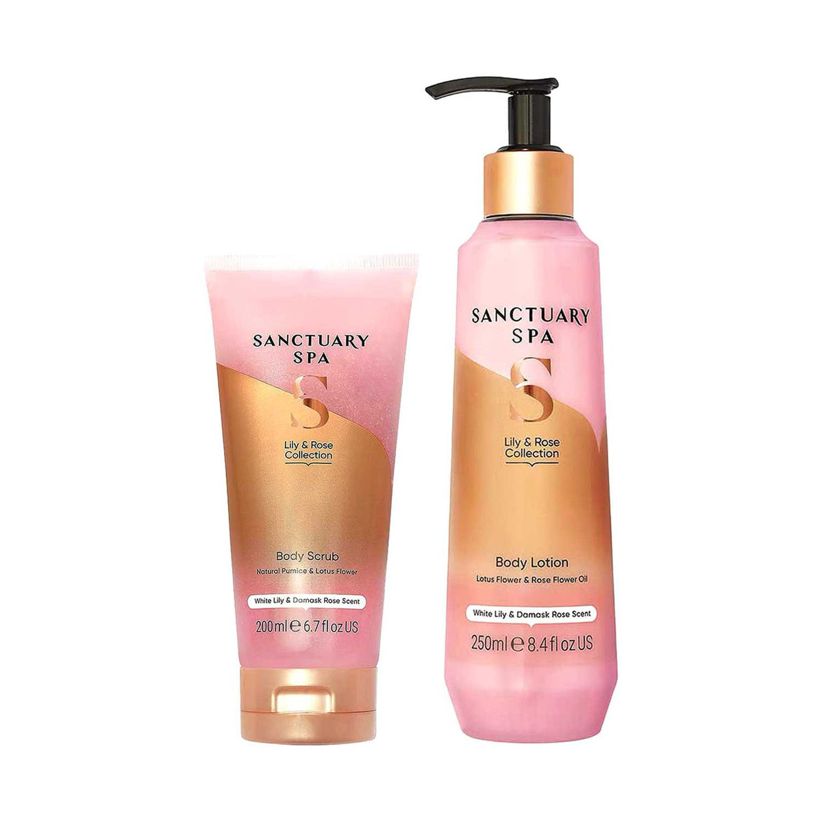 Sanctuary Spa Lily & Rose skincare bundle - British product