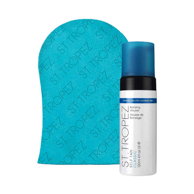 Boots St. Tropez Classic Bronzing Mousse 120ml with Mitt Bundle- Buy online at McGrocer