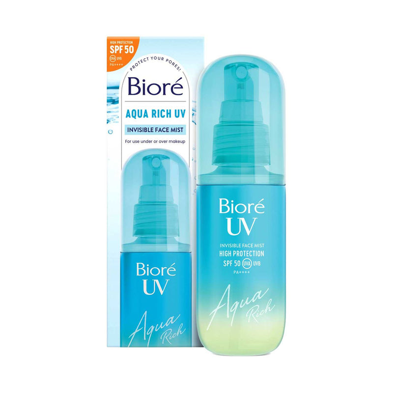Biore UV Aqua Rich Face Mist SPF50 60ml, UK version