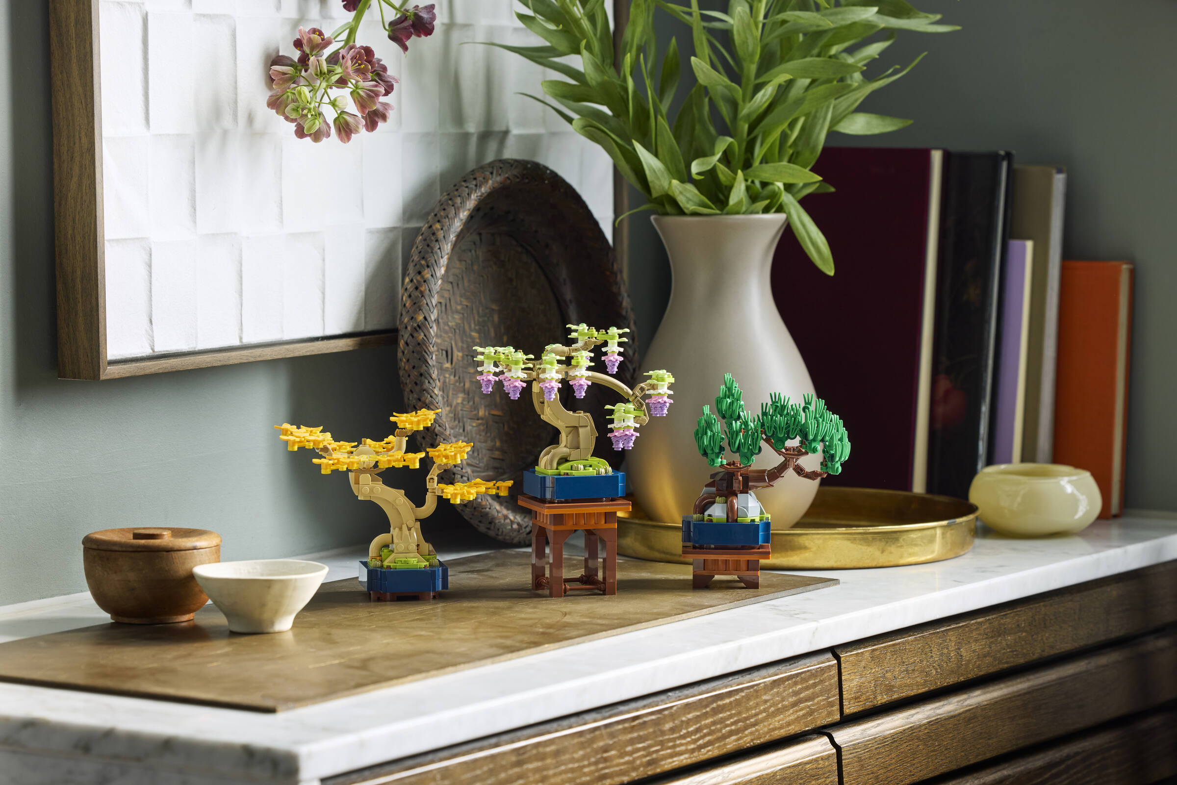 LEGO Mini Bonsai Trees Botanicals 709 Pieces imported from the UK