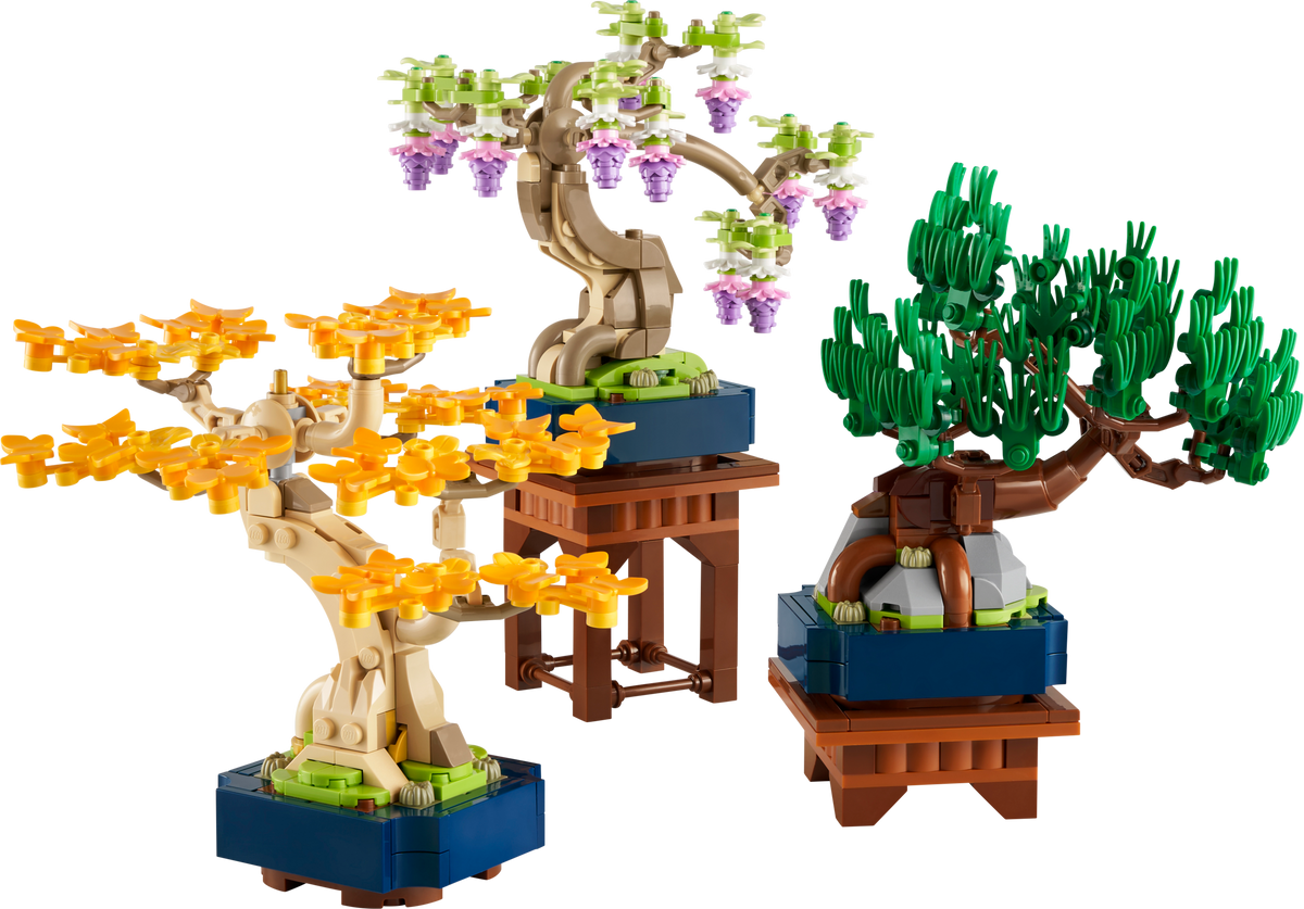 LEGO Mini Bonsai Trees Botanicals 709 Pieces imported from the UK