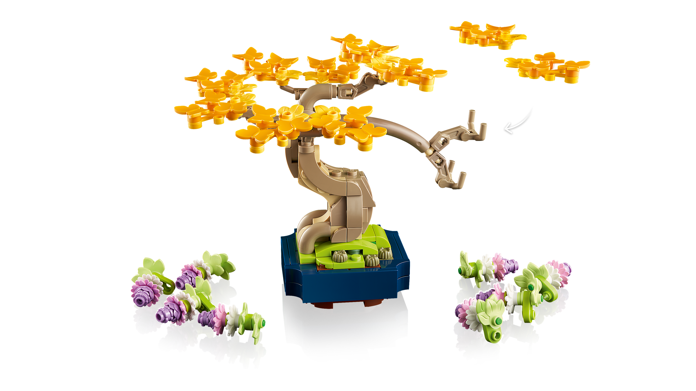 LEGO Mini Bonsai Trees Botanicals 709 Pieces imported from the UK