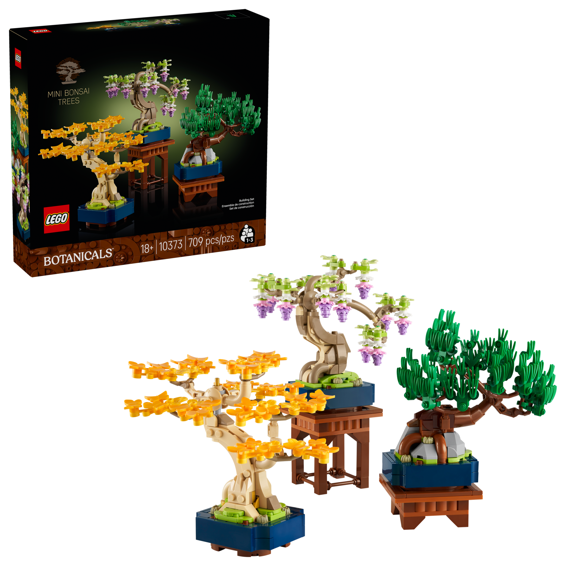 LEGO Mini Bonsai Trees Botanicals 709 Pieces imported from the UK