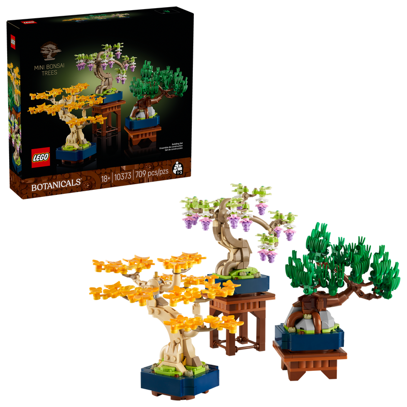 LEGO Mini Bonsai Trees Botanicals 709 Pieces imported from the UK
