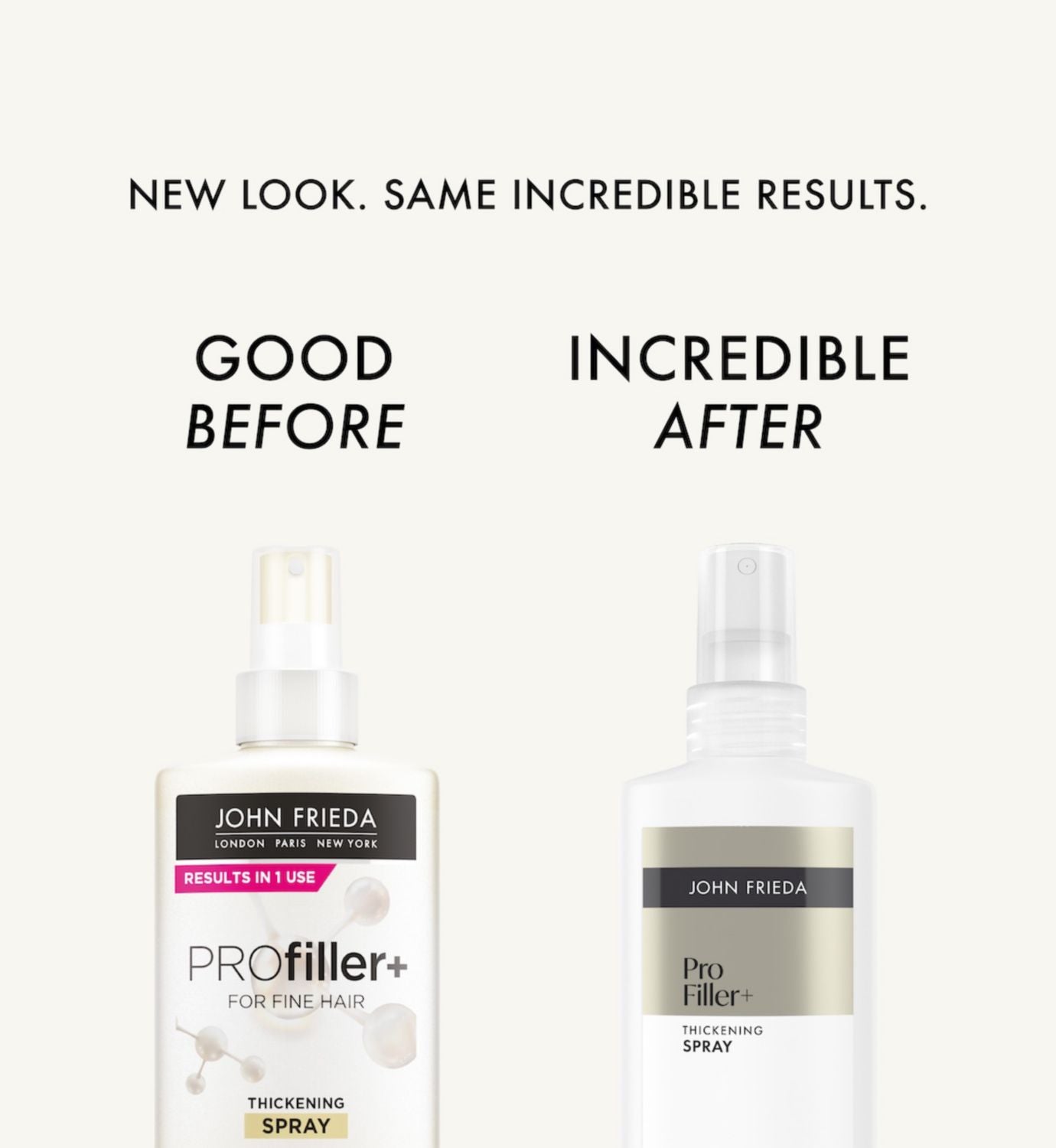 John Frieda Profiller+ Thickening Spray 150ml, imported from the UK