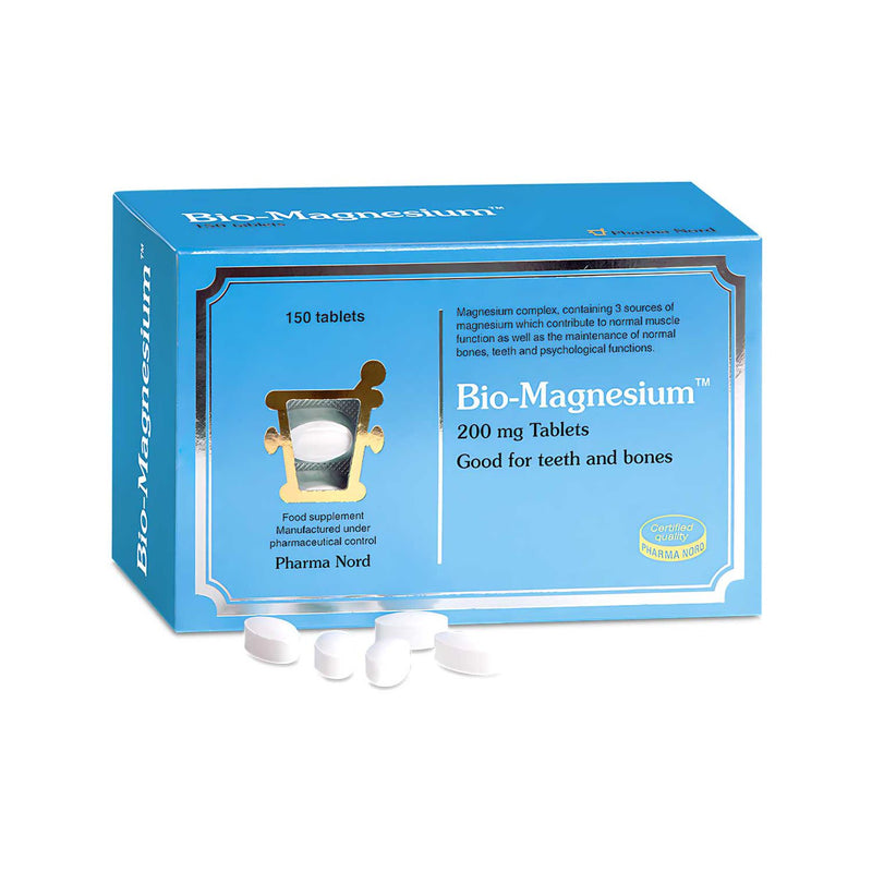 Pharma Nord Bio-Magnesium supplement 150 tablets, imported from the UK