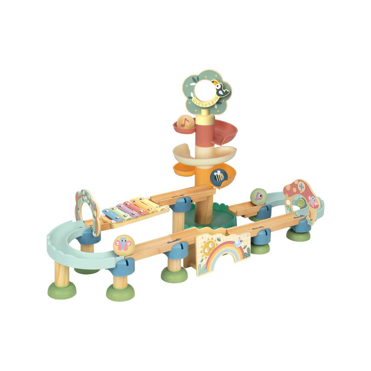 Tooky Toy ball drop track set (British brand)