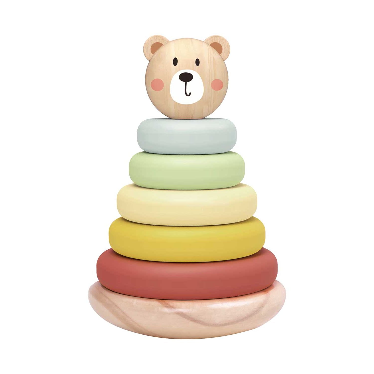 Tooky Toy Bear Tower stacking toy, imported from the UK