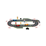 Tooky Toy racing game set with cars and trophy - British product