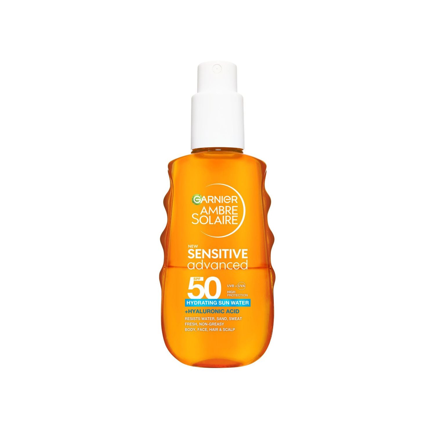 Garnier Ambre Solaire SPF50 sun water 150ml - British product