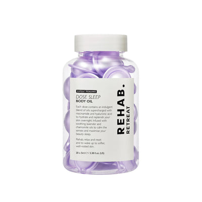 Boots REHAB Retreat Dose Sleep Body Oil- Buy online at McGrocer