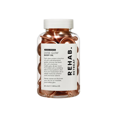 Boots REHAB Retreat Dose Glow Body Oil- Buy online at McGrocer