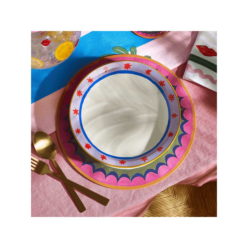 Eleanor Bowmer Electric Coast pasta bowls set of 4 (British brand)