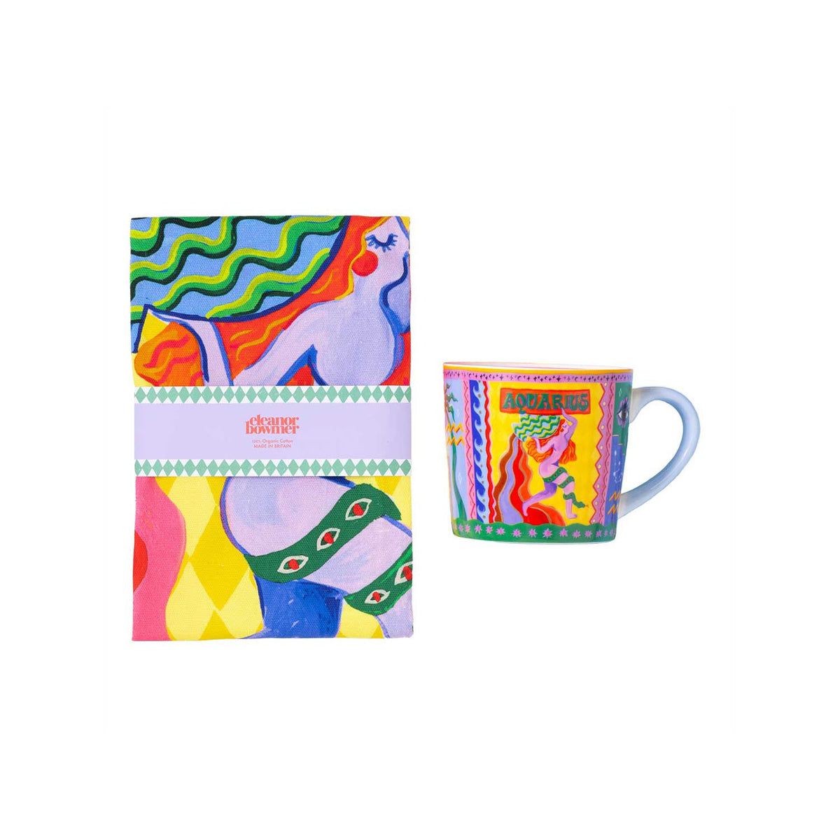 Eleanor Bowmer Aquarius zodiac set, UK version