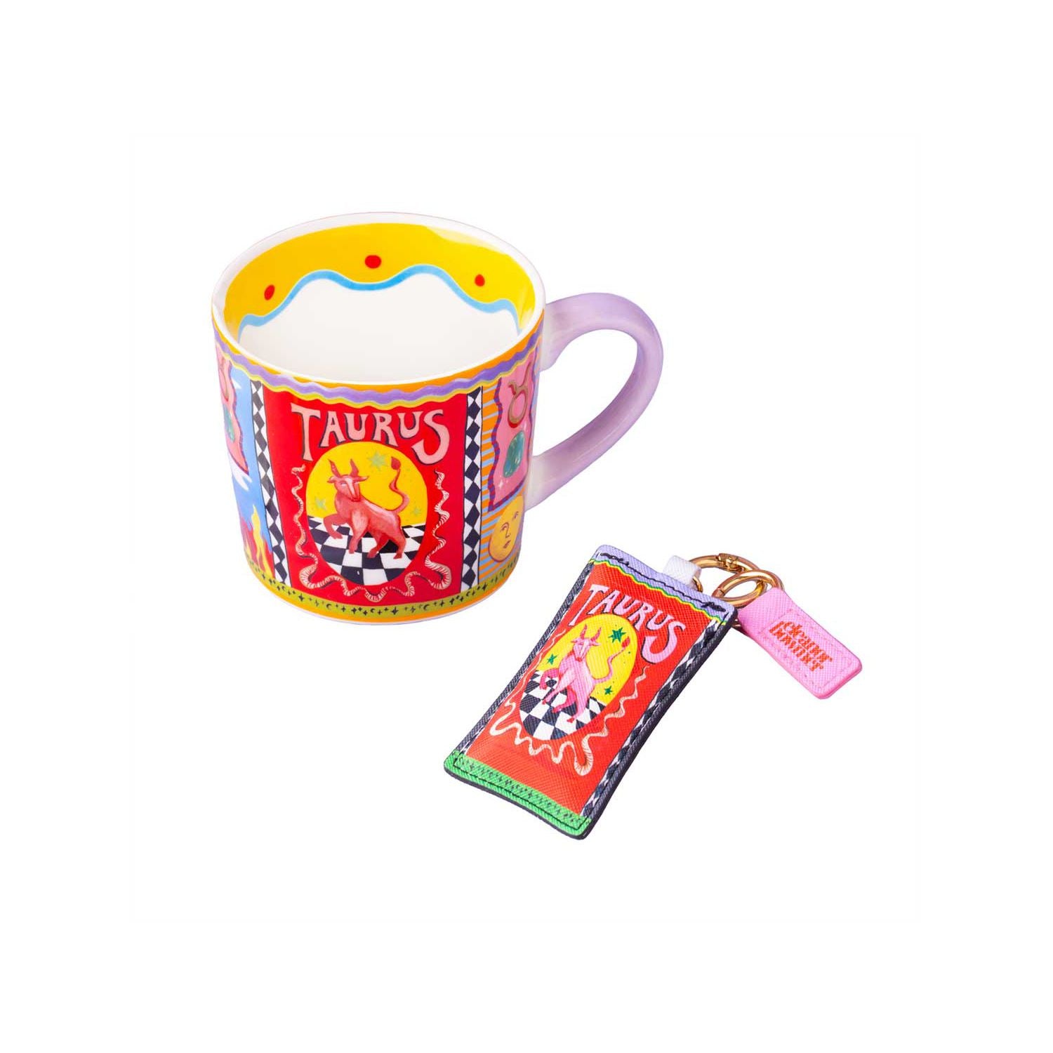 Eleanor Bowmer Taurus mug and keyring set, UK version