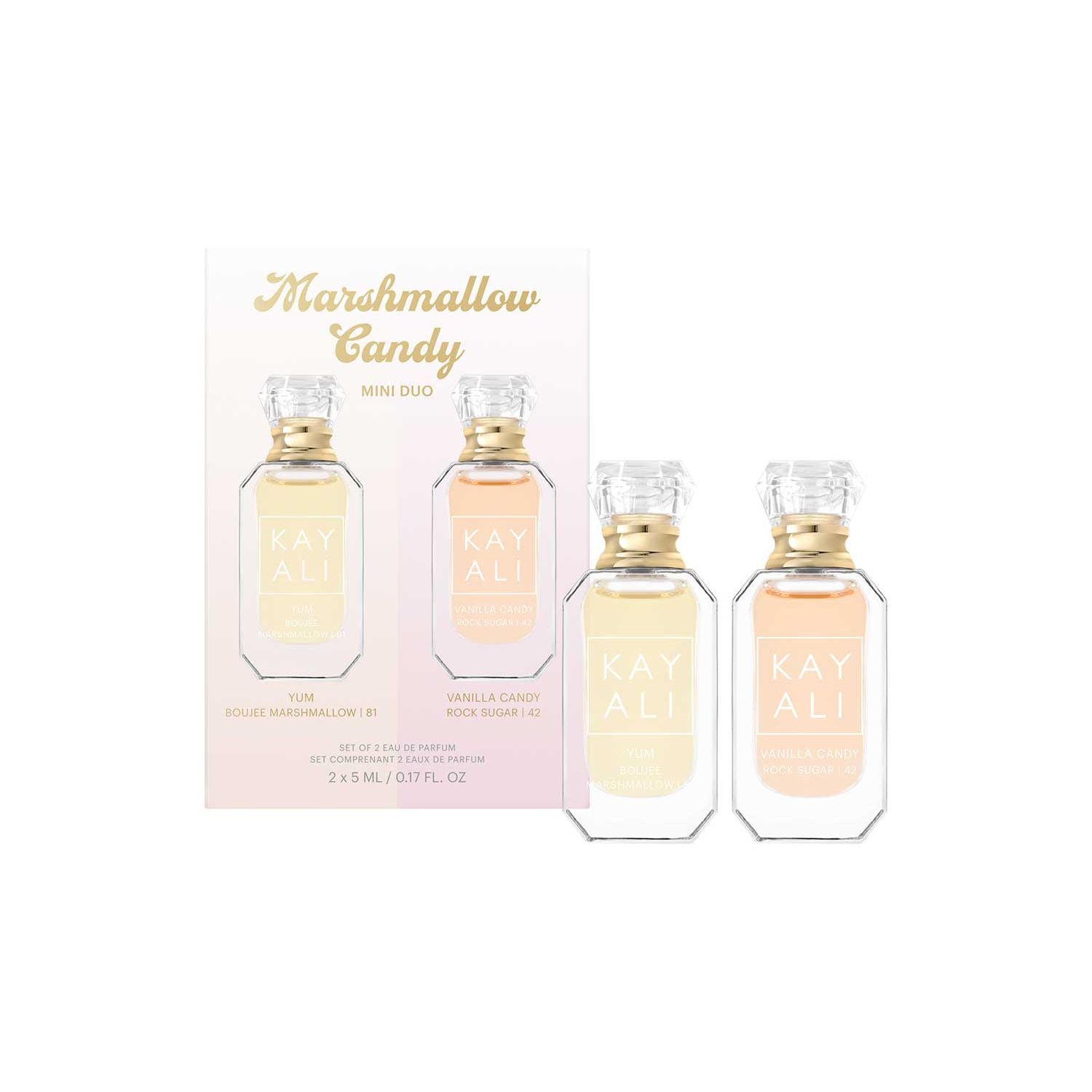 Kayali Marshmallow Candy Eau De Parfum Mini Duo Set (British brand)