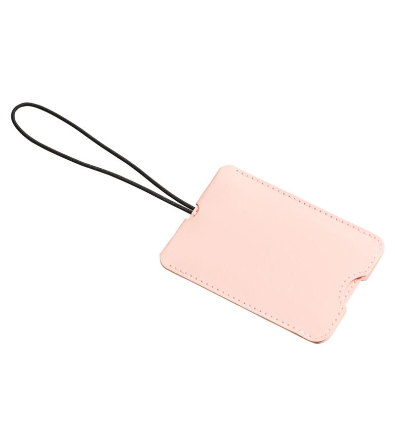 Boots luggage tag pull-out tab, UK version