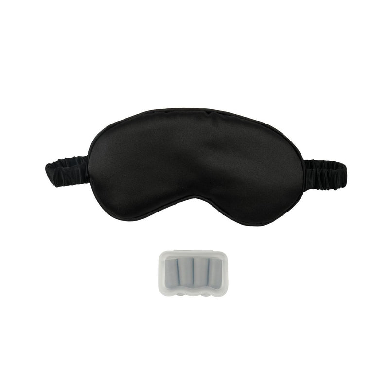 Boots silk eye mask and earplugs set - British product