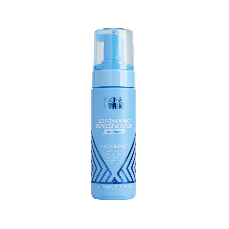 SKIN & TAN Express self-tanning mousse 150ml, UK version