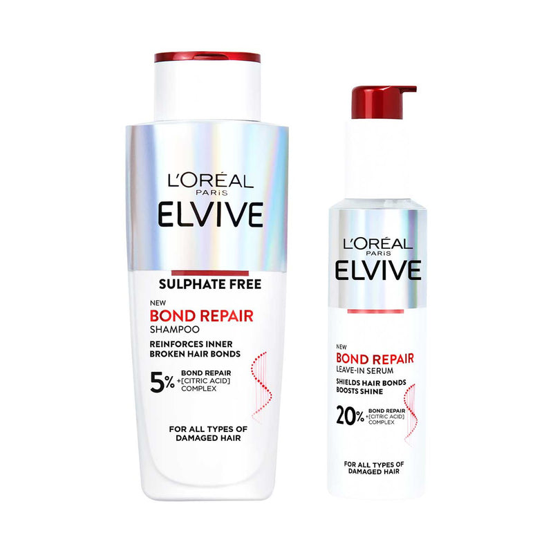 L'Oreal Elvive Bond Repair Duo hair care - British product