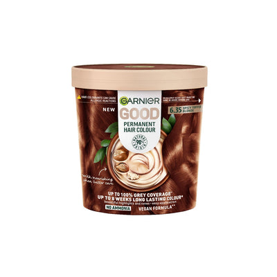 Boots Garnier GOOD Permanent Hair Dye - 6.35 Spicy Toffee Blonde- Buy online at McGrocer