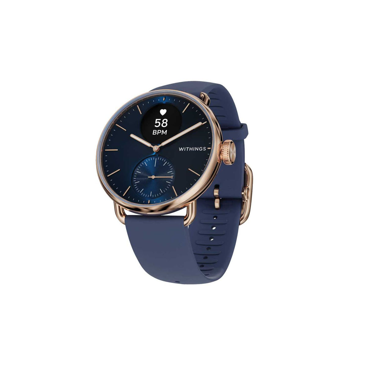 Withings Scanwatch 2 rosegold blue 38mm (British brand)