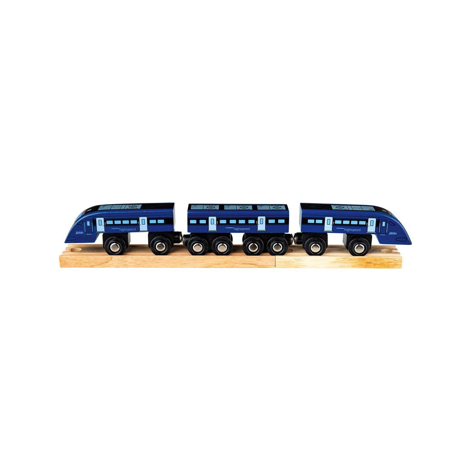 Bigjigs Rail wooden train set HS1, UK version