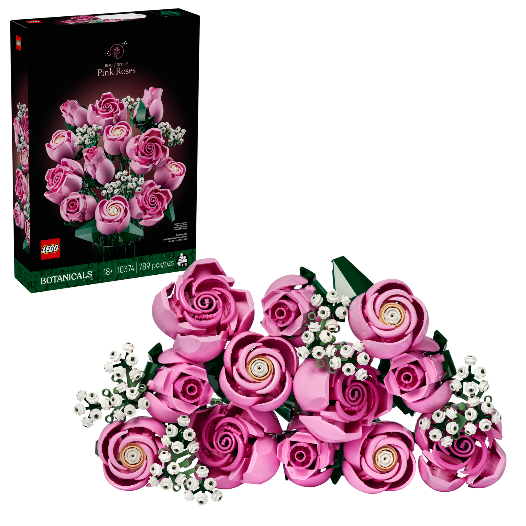 LEGO Bouquet of Pink Roses building set (British brand)