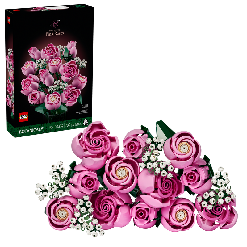 LEGO Bouquet of Pink Roses building set (British brand)